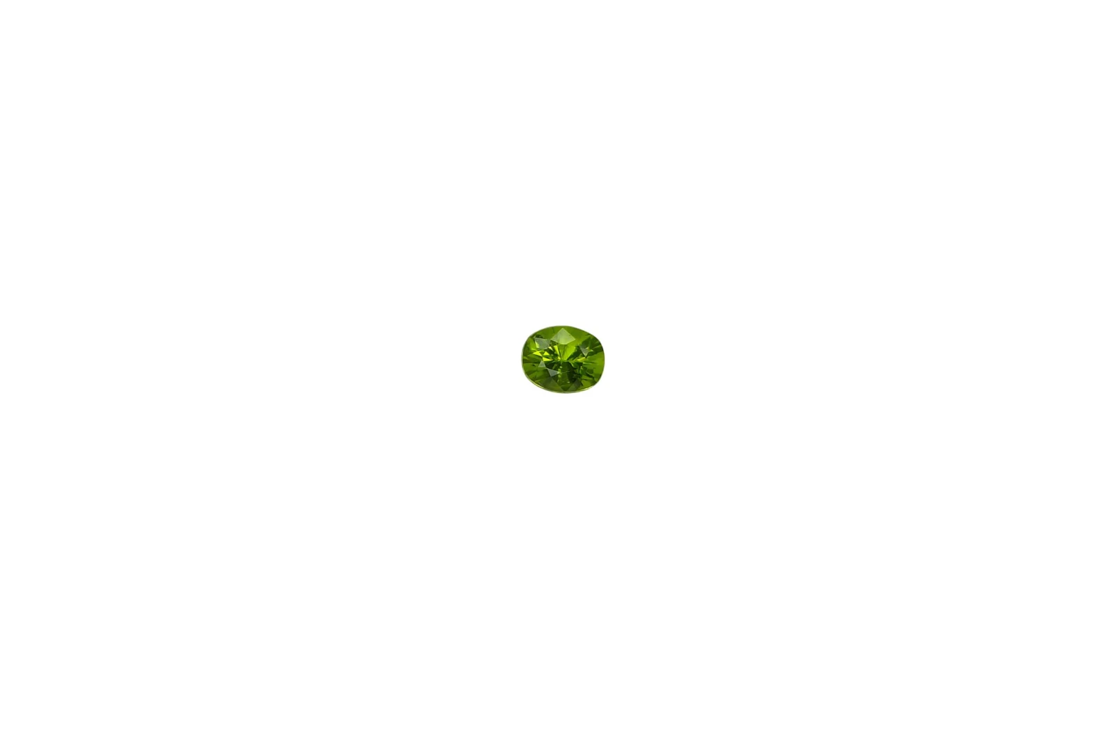 1.97ct Natural Peridot Oval Cut Faceted Loose Gemstone From Pakistan — view 4